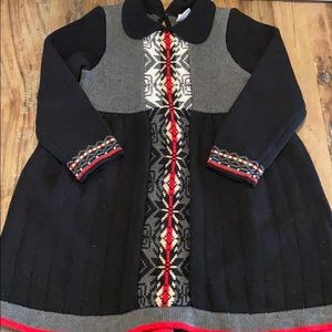 Hanna Andersson Sweaterknit Dress - 90 (3T)